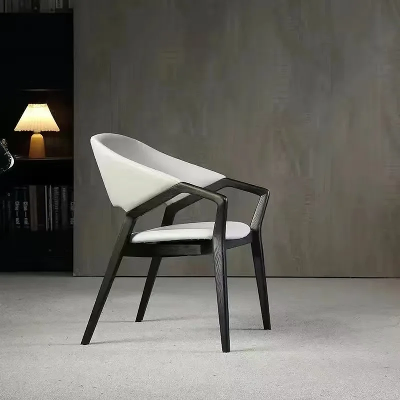 

/Restaurant Upholstered Dining Chair Armrest White Italian Designer Dining Chair Kitchen Wedding Sillas Comedor Furniture Home