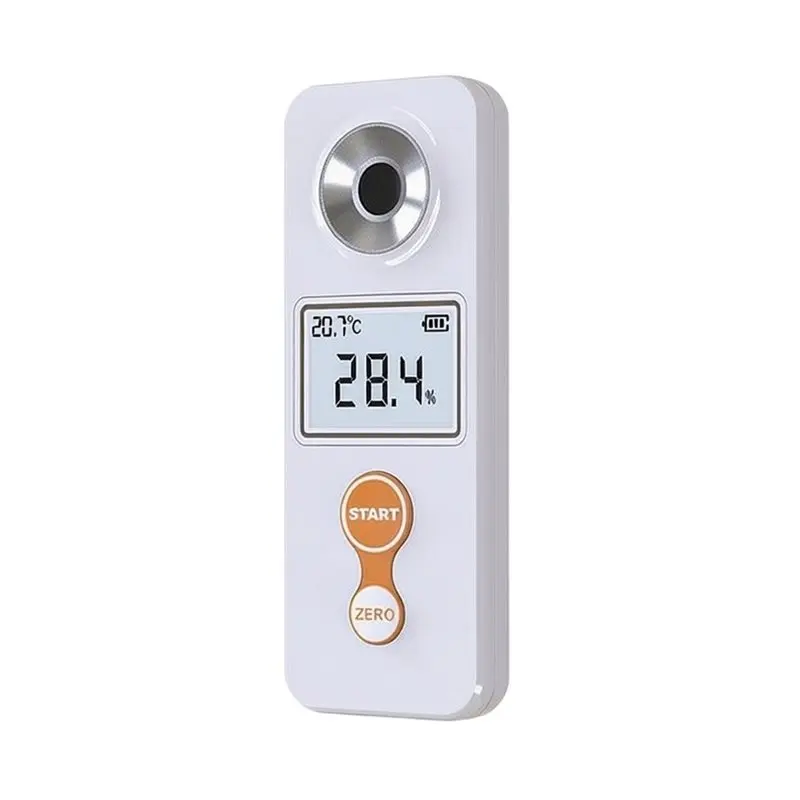 DT19-Handheld Densimeter 0-53% Prism Refraction Sugar Refractometer Saccharimeter Tester Resolution Refractometer