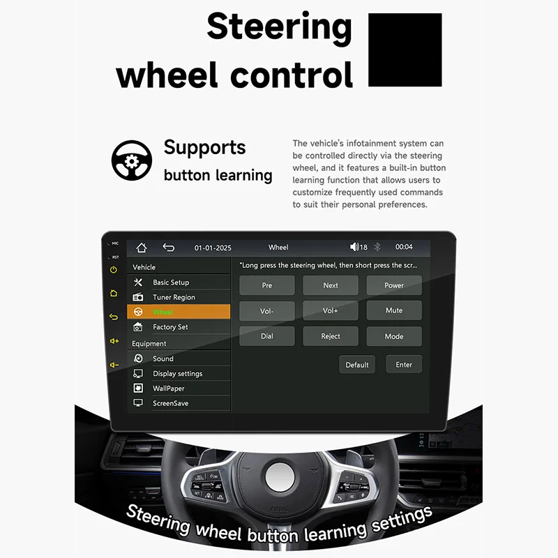 Car Stereo Radio Head Unit For Suzuki Alivio Ciaz 2014-2019 Wireless Carplay Android Auto BT USB AM FM RDS MP5 Multimedia Player