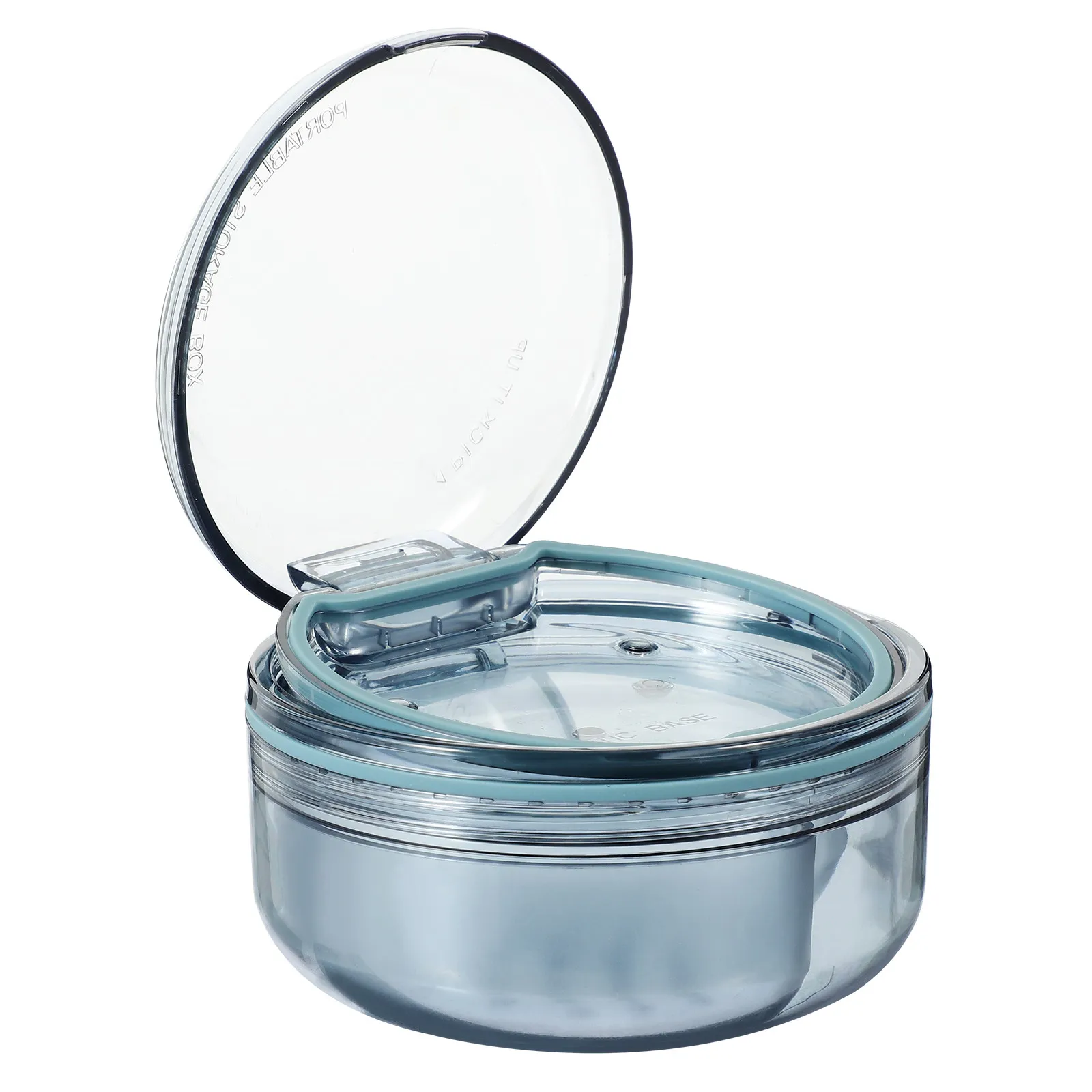 

Premium Portable Denture Storage Box Retainer Case Travel Friendly Lightweight Breathable Pc Silicone Stainless Steel Denture