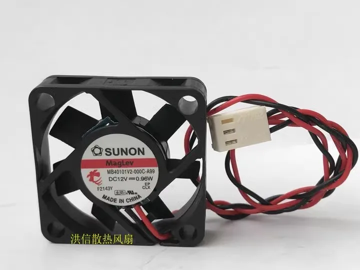 Free shipping brand new MB40101V2-000C-A99 DC12V 0.96W car light 4CM cooling fan