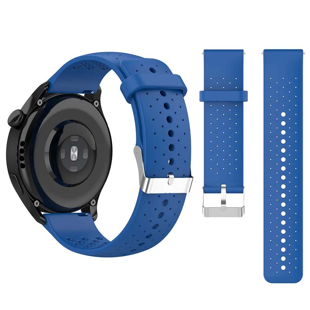 Soft Sports Strap For Zeblaze Vibe 7 Pro / Stratos 2 3 Band for Zeblaze Ares 3 Pro/GTR3/GTS3 Plus/Beyond 22mm Silicone Watchband