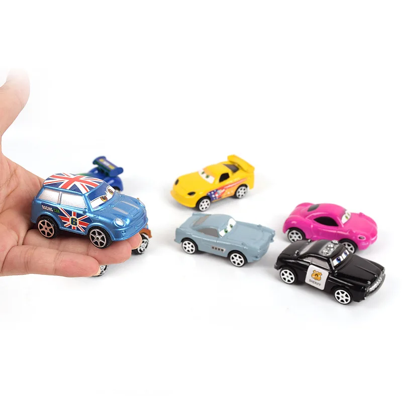 Competition Collision Clockwork Car Mini Car Toy Activity Puzzle Q Version Small Toy Blind Box