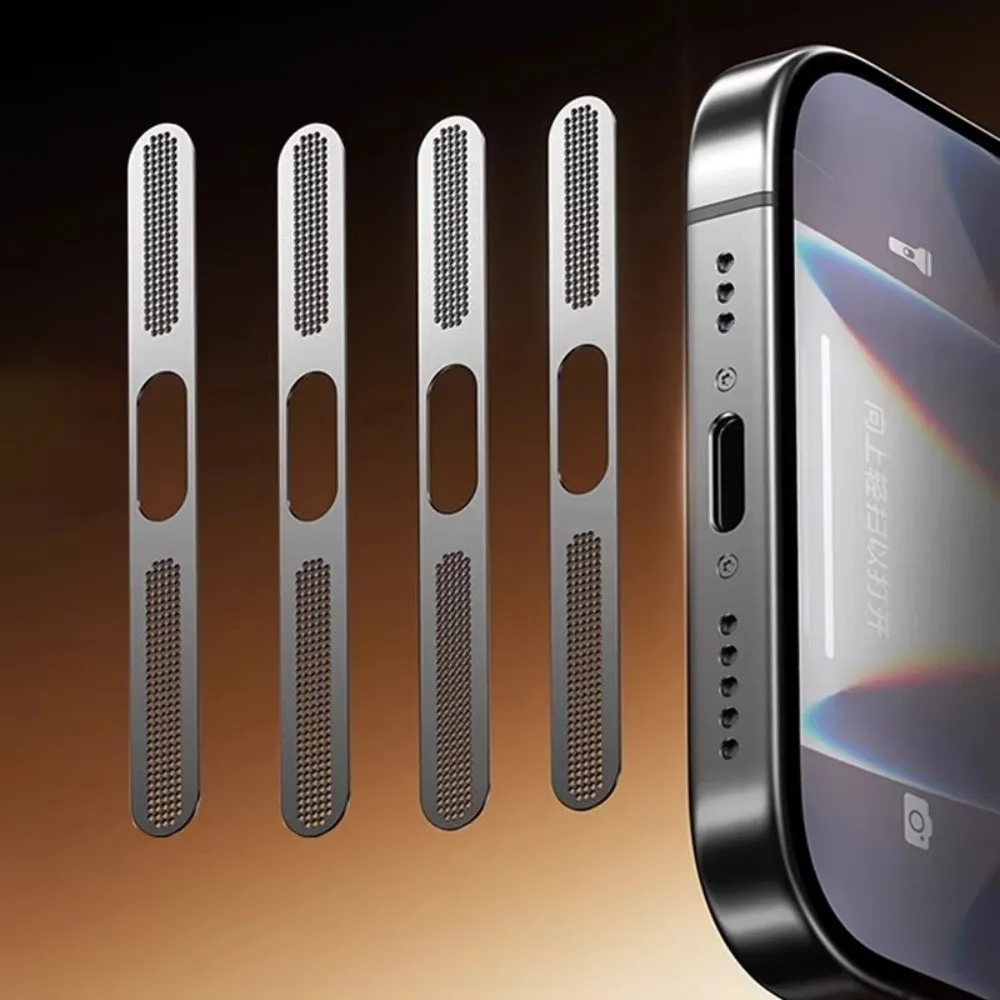 Mesh Cover Dustproof Net Stickers Adhesive Scratch and Dust Resistant Dust Cover Integrated Design for iPhone 17Pro/17 Pro Max