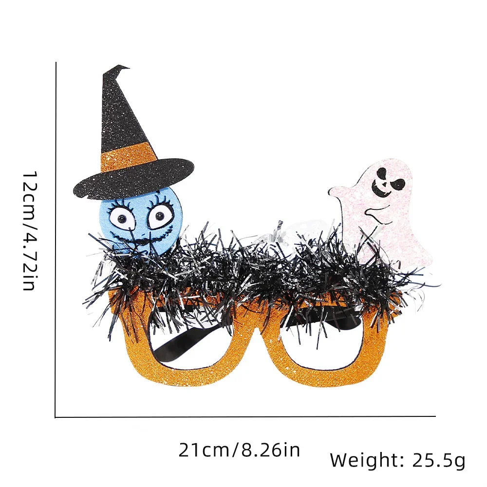 Lunettes effrayantes joyeuses Halloween Boo, araignée, citrouille, crâne, lunettes pour enfants, tour ou friandise, décoration de fête d'halloween, accessoire Photo Cosplay