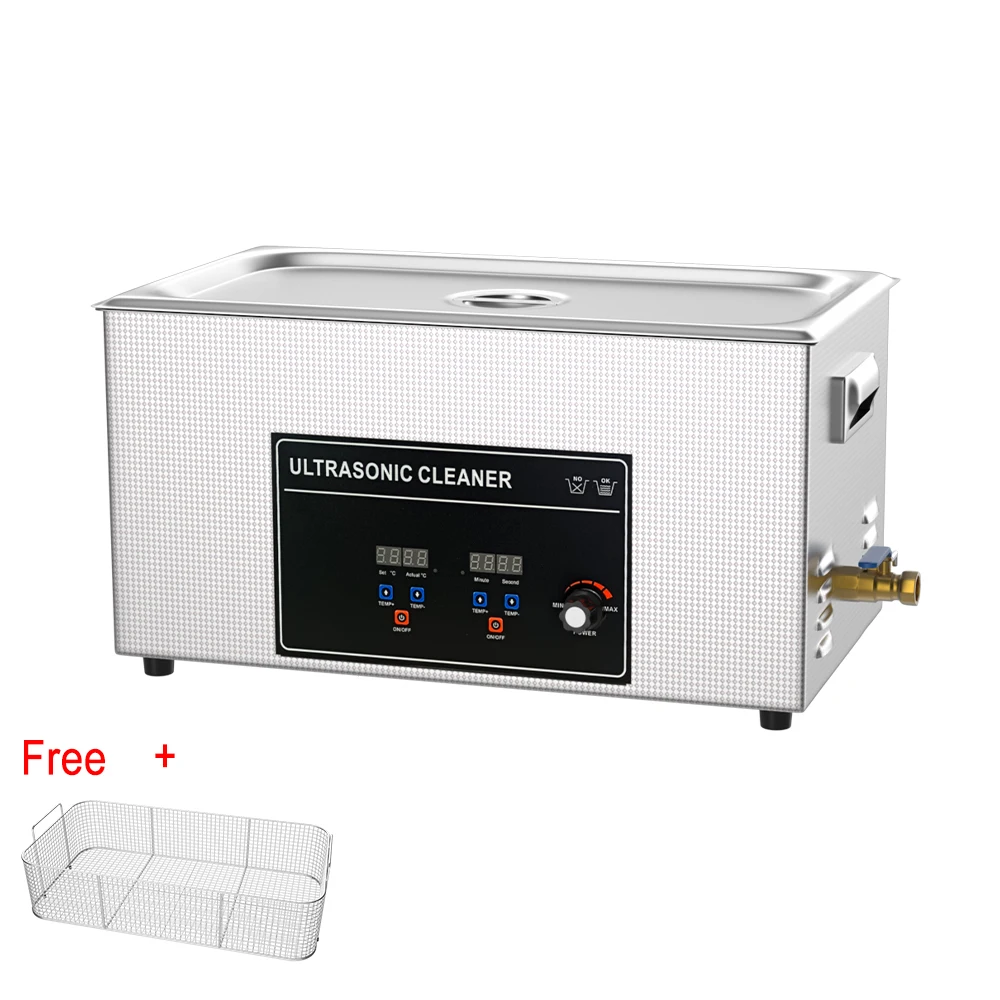 

Long Ultrasonic Cleaner 40 khz Ultrasound Sweep Dental Repair Laptop Electronics Automotive Ultra Sonic Cleaner Machine 22l