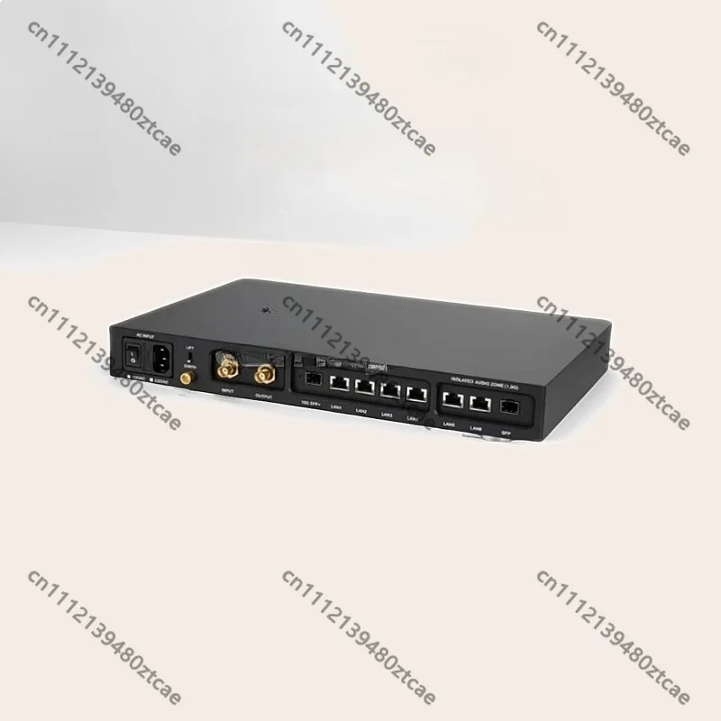 New HiFi Network Switch 2.5G 10G Optical Isolation OCXO Clock Audio Grade