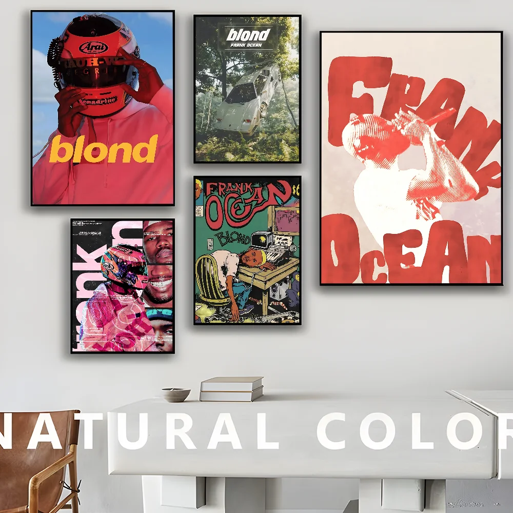 فرانك المحيط الأشقر الكلاسيكية أنيمي المشارك يتوهم الجدار ملصق لغرفة المعيشة زخارف للحانات ديكور الفن ملصقات جدار #2