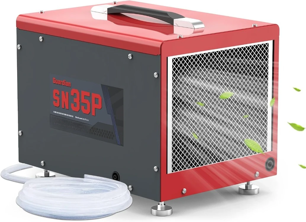 

Crawl Space Dehumidifiers with Pump and Hose, 70 PPD Energy Star Compact Portable Commercial Dehumidifier Up to 1,000 s