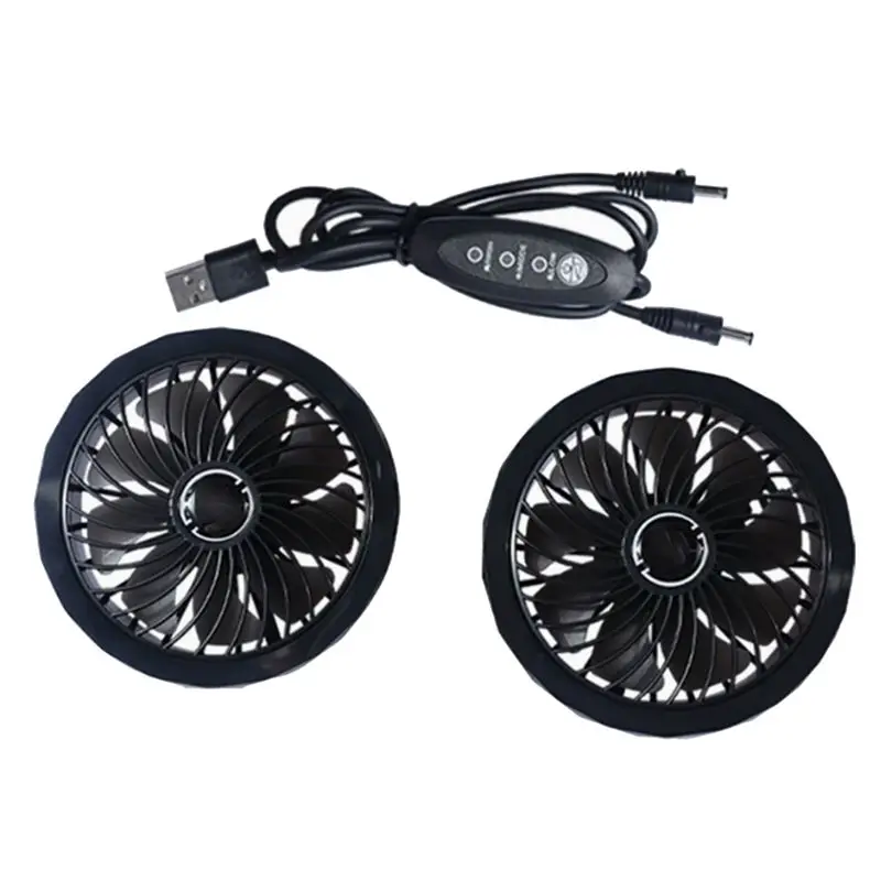 A70Z Fafa】Mobile Air Conditioner Fan Wrapping Brushless Motor USB Summer Cooling Clothes Outdoor Ventilation Portable Fan