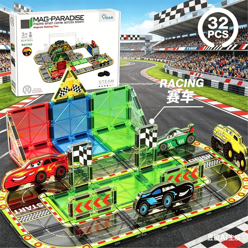 

Сделано в Китае 2026 НОВЫЙ Набор магнитных строительных блоков, развивающий конструктор, игрушки для детей, игра для мальчиков и девочек, подарки