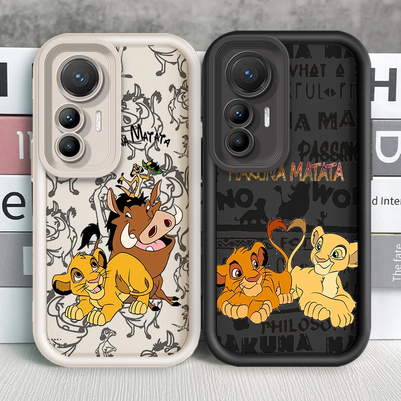 

Disney Lion King Pumbaa Eye Ladder For Xiaomi MI 14 12T 11 Lite Poco M3 X5 X4 F5 F4 F3 F2 GT Pro 5G TPU Phone Case