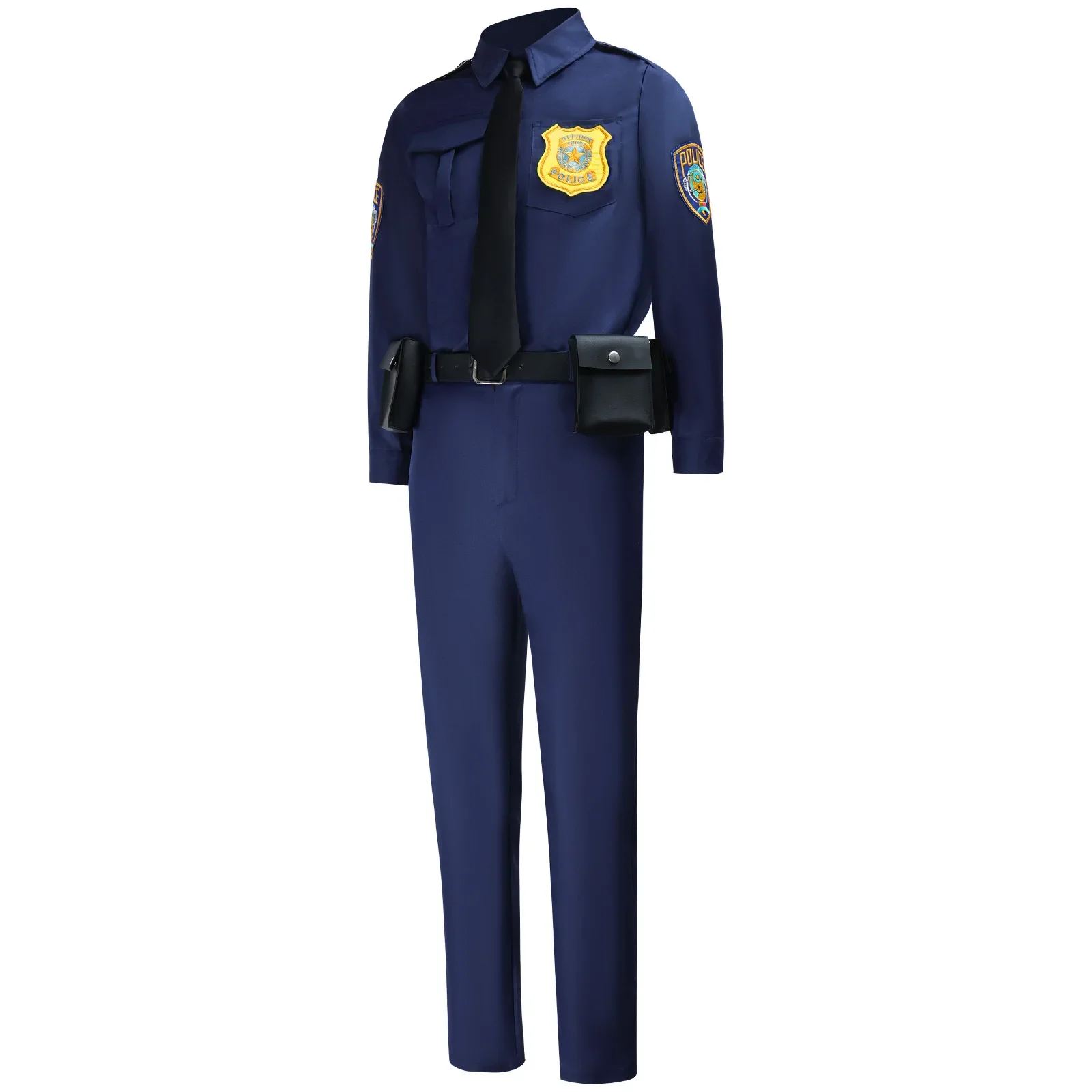 ニック・フォックス警察官コスプレスーツ-ロールプレイスーツ-ニック・フォックス-ズートピア2