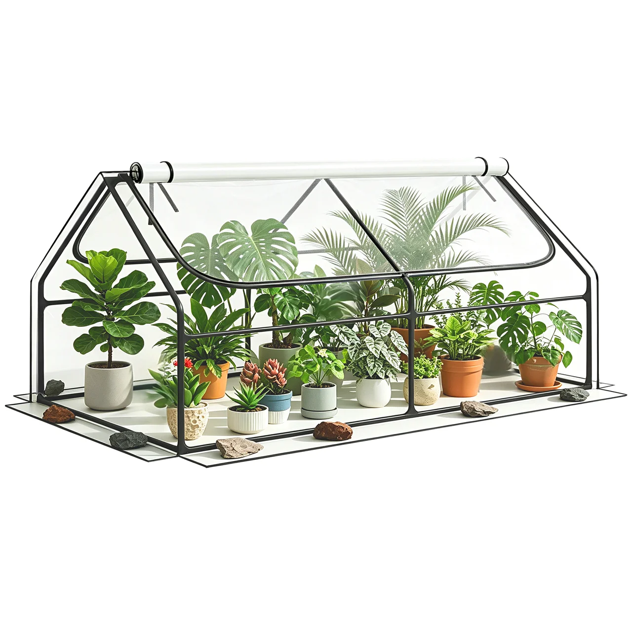Portable Mini Greenhouse, 1-piece Set, Large Size 72” X 36