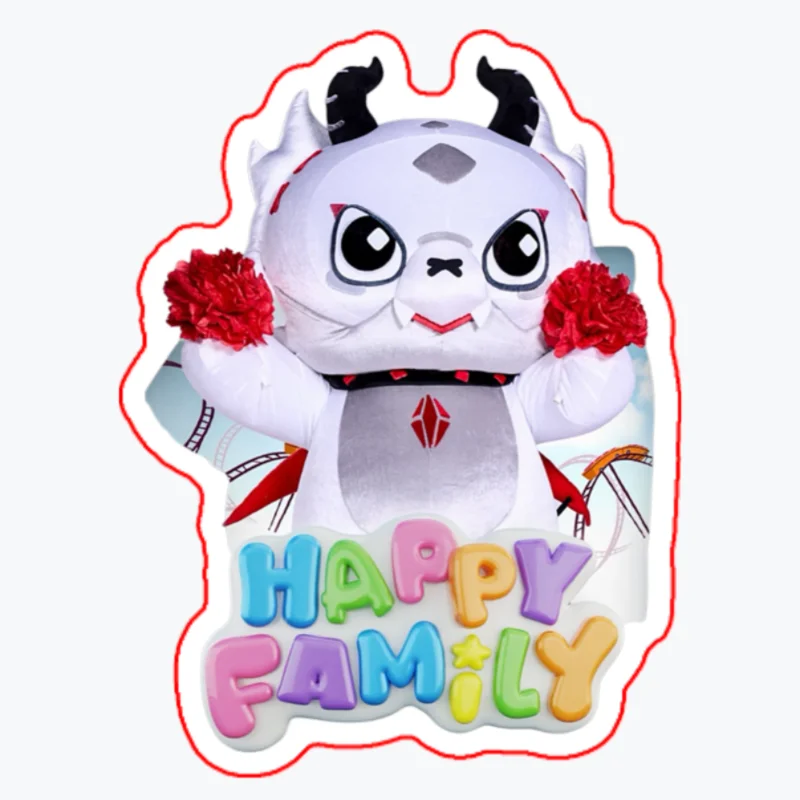 GMM2026 Happy Family Any Flarey Ponpon Jewel Vimmy Lunar Muvmuv Viewmim Surfjva Almonprogress Jasper Janjingjing Fridge Magnets