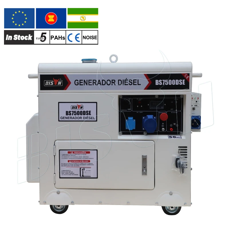 Brands Silent Power Plants 6 K Power 6500watt 8kva Electricity Generation Machines  Generator Machine Generator Supplier