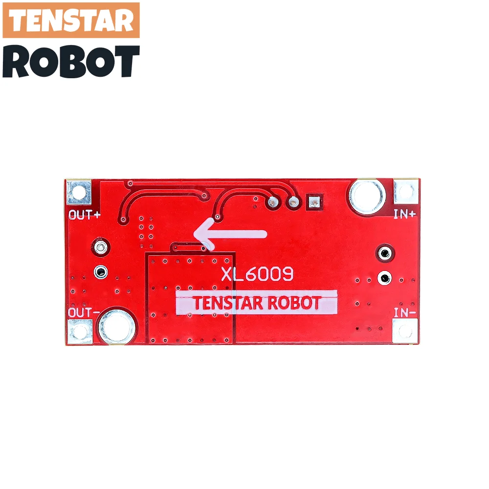 TENSTAR 3pcs XL6009 DC-DC Booster Module Red Board  5-40V 15W Power Supply Output Adjustable Super LM2577 Step-Up