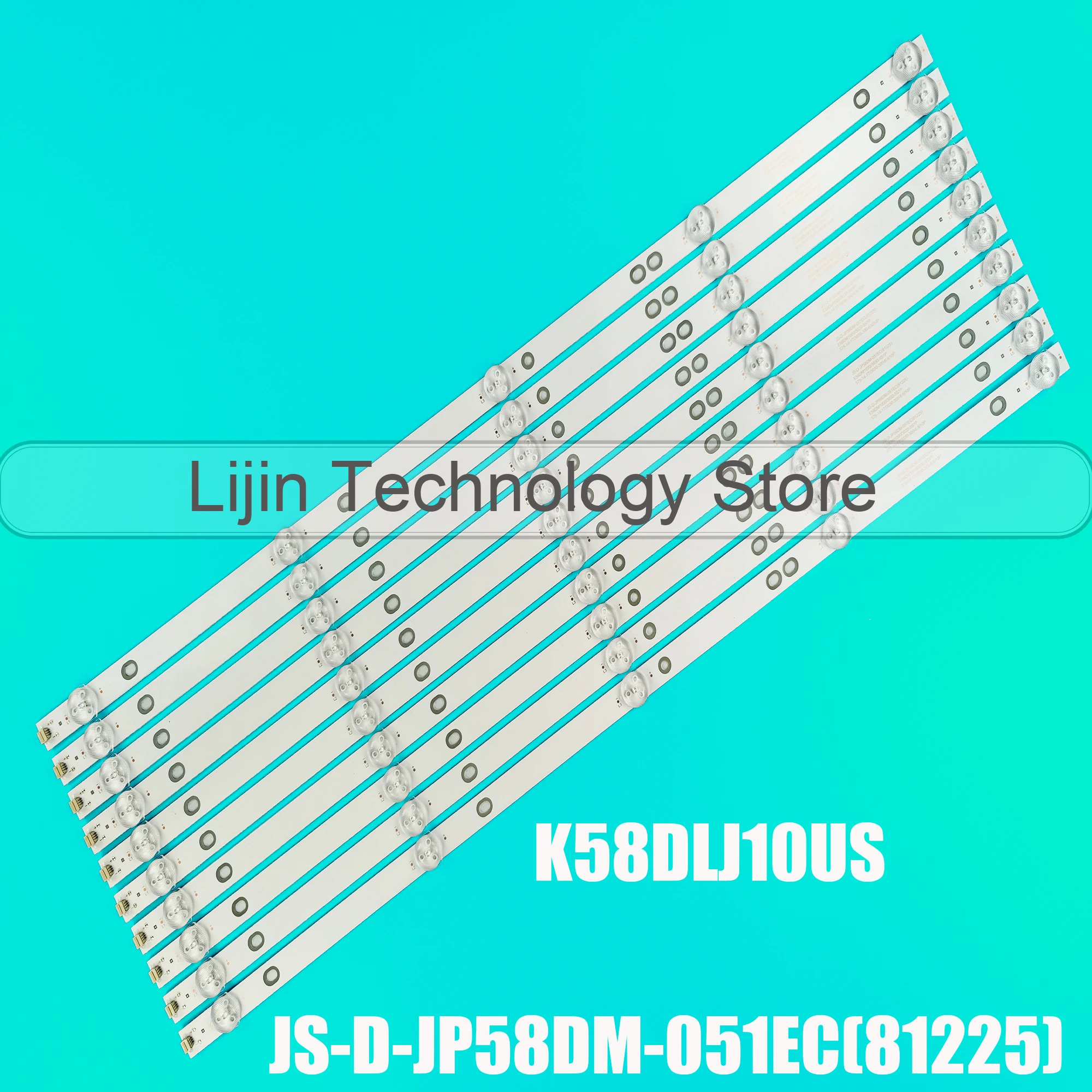 LED backlight strip For CELED58419B7 E58DM1200 K58DLJ10US LED584K01 D58-M30 JS-D-JP58DM-051EC (81225) E58DM1000 AX58LEDJ203/02