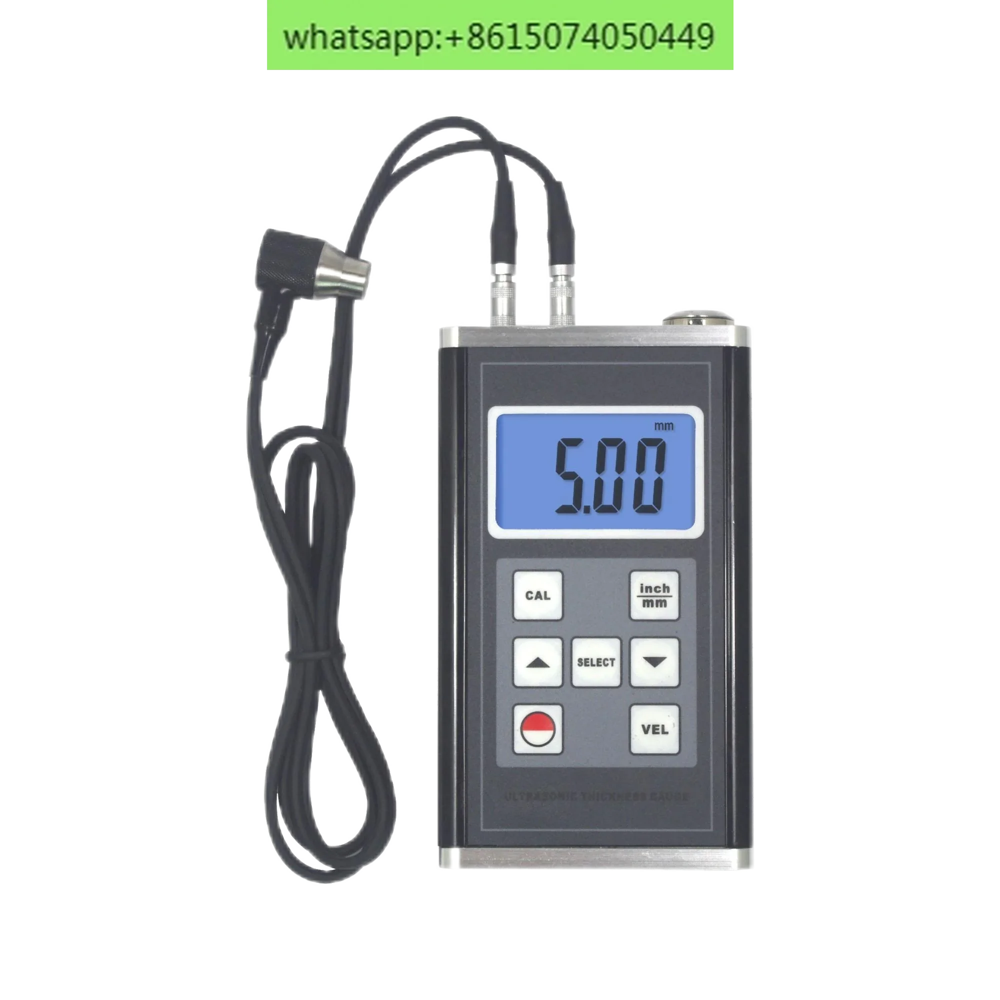 TM-8818 Ultrasonic Thickness Gauge Aluminum Copper Pipe Thickness Gauge Cast Steel Glass Plastic Thickness Gauge