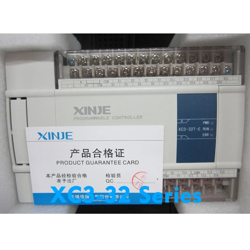 100% 100% Original Xinjie Plc XC3-32R-E XC3-32T-E XC3-32RT-E XINJE XC3 Series PLC AC220V New In Box