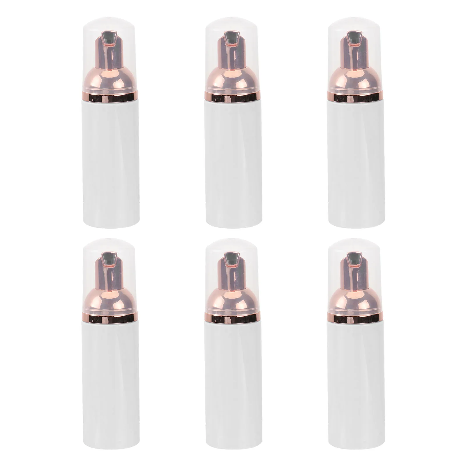 

6 Pcs Foam Bottle Reusable Foam-making Bottles Makeup Pump Refillable Cleanser Containers Bootle Shampoo
