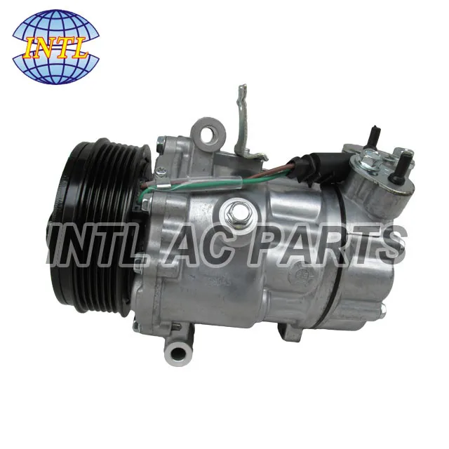 

Sanden SD6V12 Auto ac compressor for AUDI SKODA VOLKSWAGEN 6RF820803C / 5U0820803F 6PK 110mm