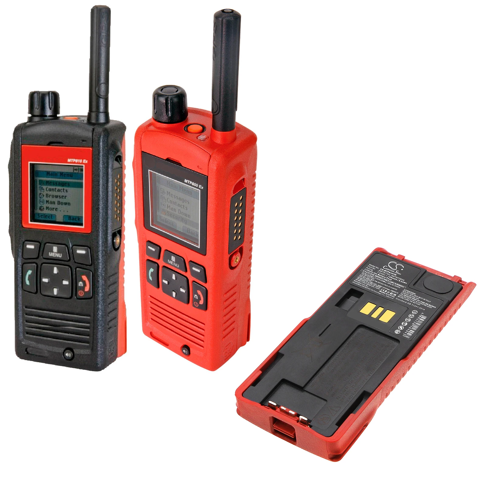 

Cameron Sino 7.4V 720mAh Two-Way Radio battery NNTN7383, NNTN7383A for Motorola MTP810Ex, MTP850Ex