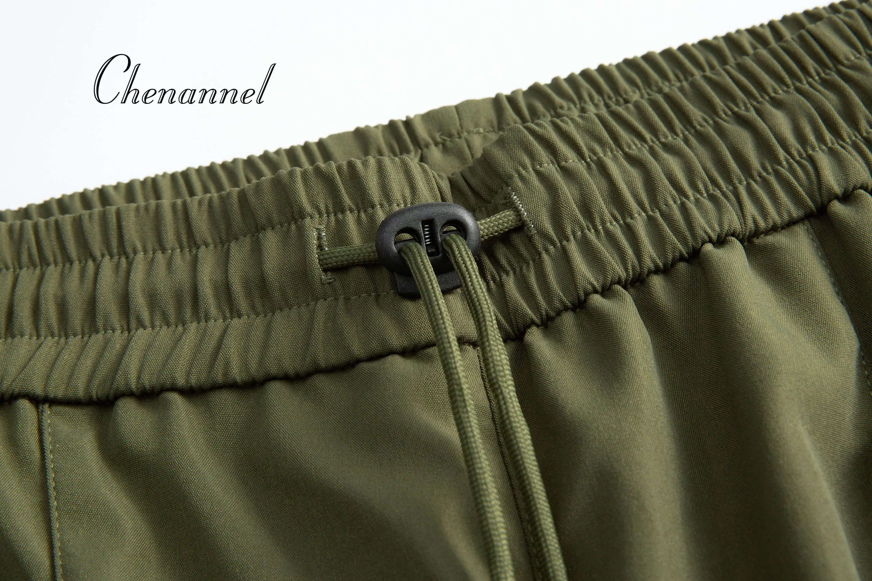 سراويل خريفية فضفاضة مقاومة للرياح وضيقة للرجال سراويل غير رسمية سراويل طويلة عصرية أمريكية