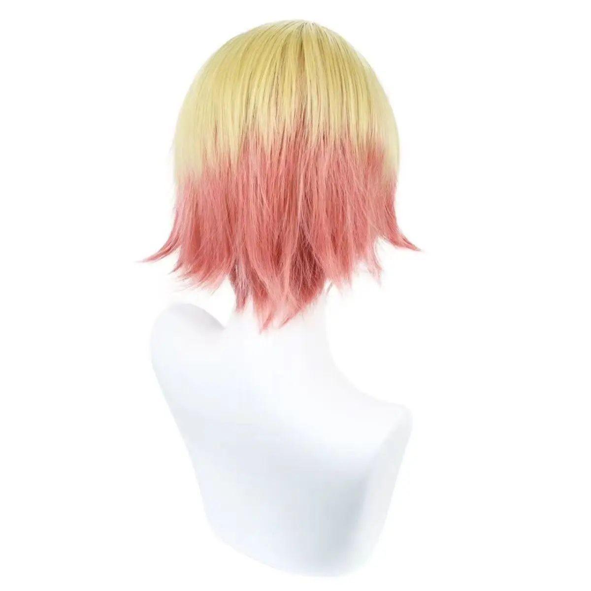 Anime Tenma Tsukasa Cosplay Perücke Kurze Kopfhaut Goldene Gemischte Cosplay Anime Perücke Hitzebeständige Haar