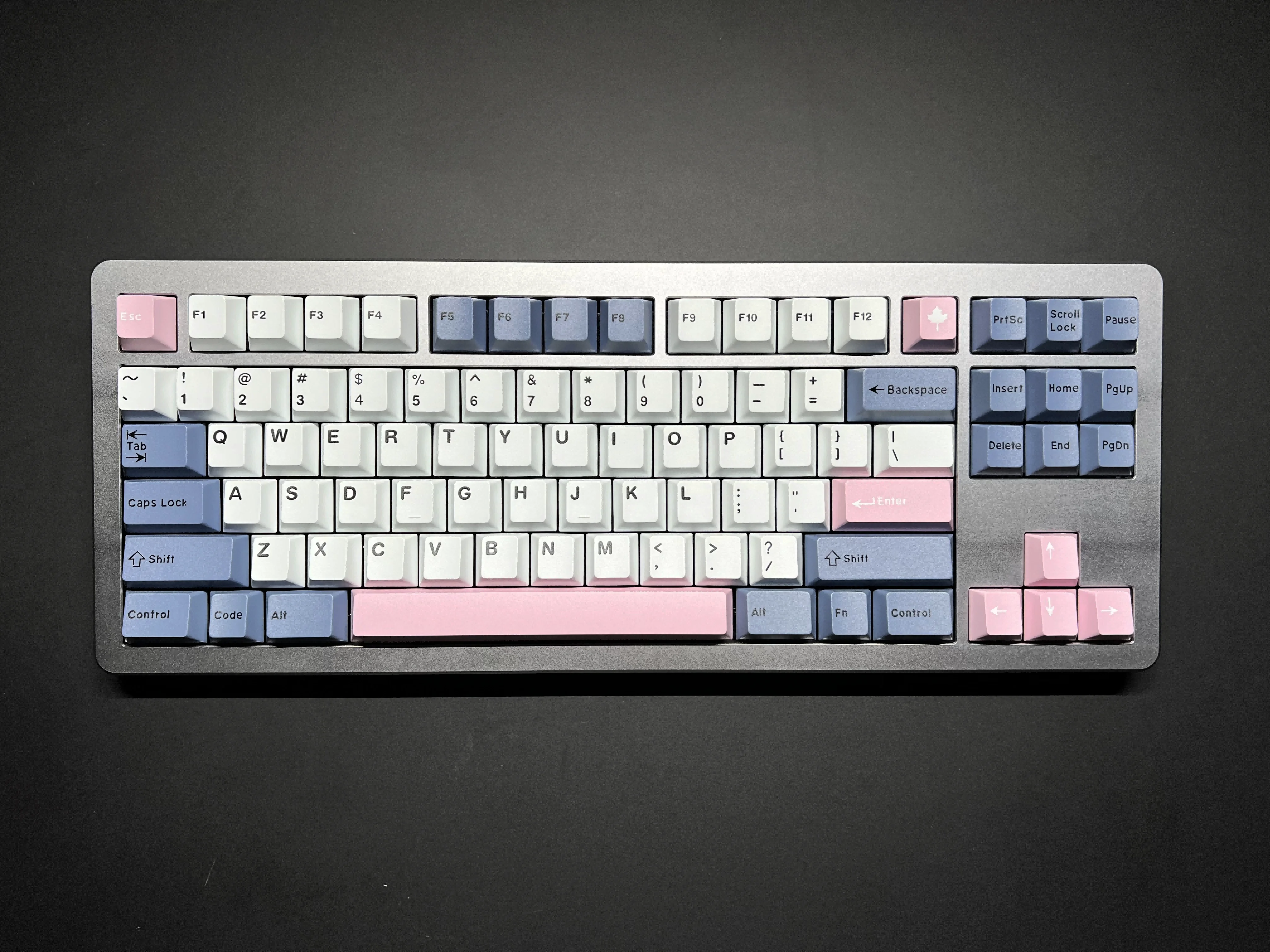 1 Set Daye Gmk Fuji Keycaps Abs Double Shot Keycap Cherry Profiel Key Caps Met Iso Voer 3U 7U Spatiebalk voor Hhkb Eu Layout1 Set