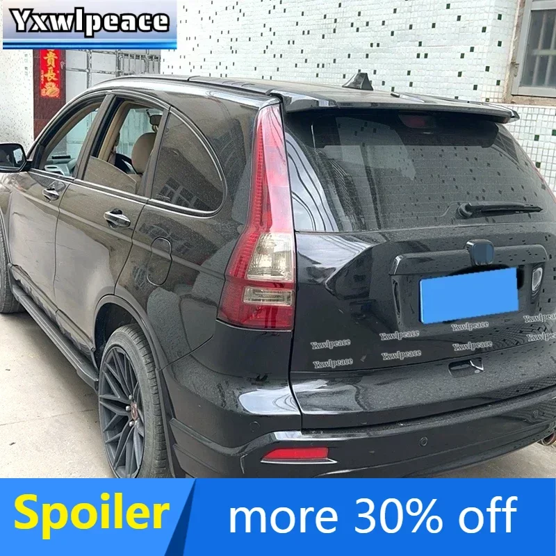 

For Honda CR-V CRV Roof Spoiler 2007 2008 2009 2010 2011 Car Decoration ABS Plastic Unpainted Color Rear Trunk Lip Wing