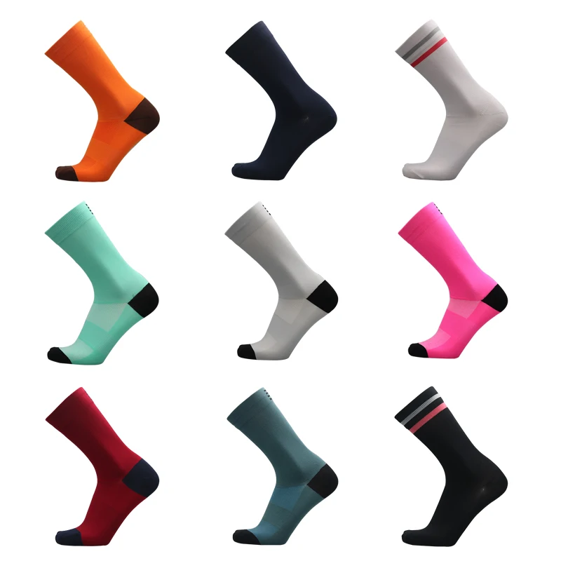 

2024 High Quality Professional Sports Road Bicycle Socks Breathable Outdoor Bike Racing Cycling Socks