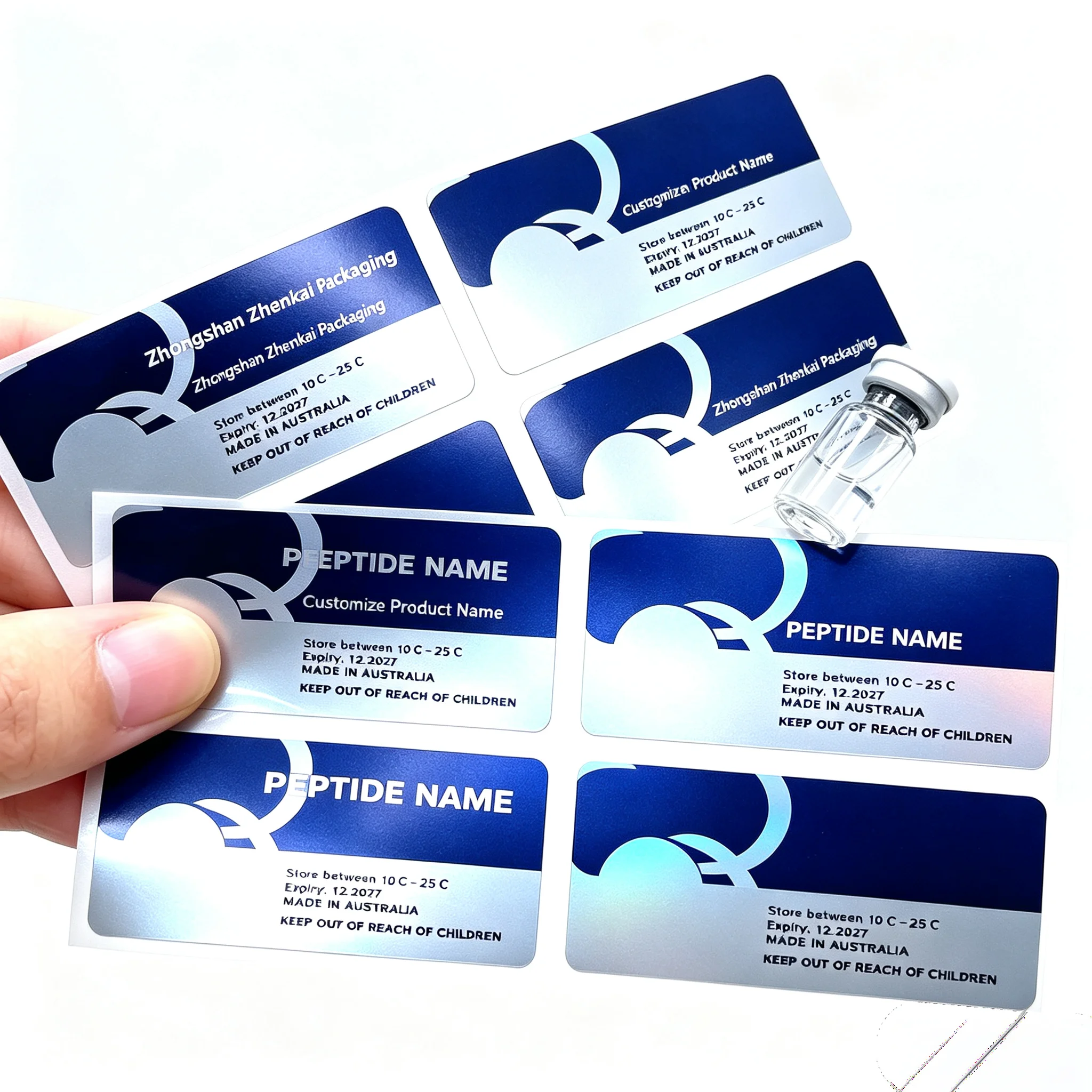 Custom Self Adhesive Vinyl Pep - The Nutrition Fitness ulasan dan harga