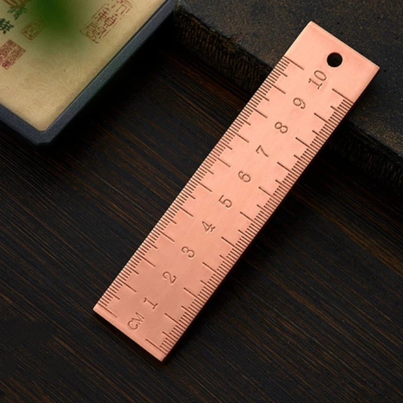 Brass Multifunctional Paper Weight Brush Rest Chinese Calligraphy Painting Pressing Vintage Desktop Decor Art Writing Stationery