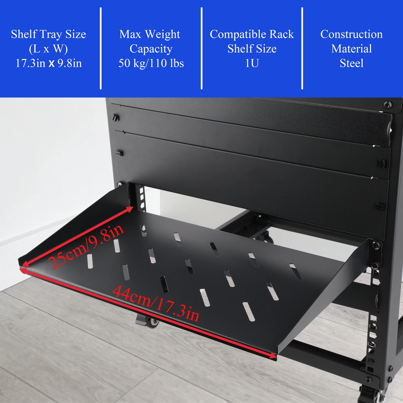 Étagère de rack de serveur 1U, - Server Rack Shelf avis et prix