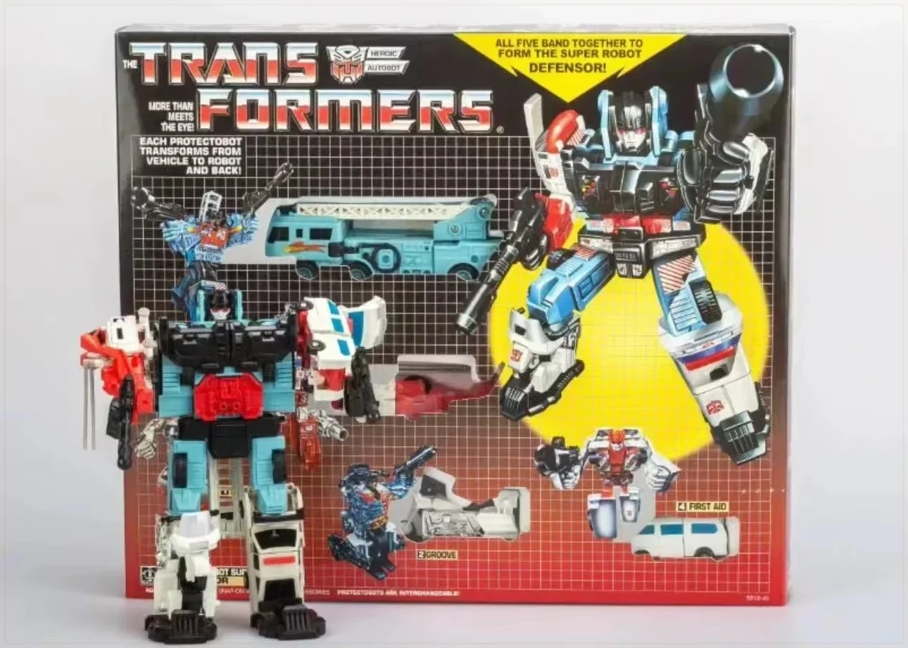 متوفر في المخزون Transformetion G1 إعادة إصدار KO OP Prime Menasor Wheeljack Grimlock Shockwave Insectictions ActionFigure لعبة هدية مجموعة #2