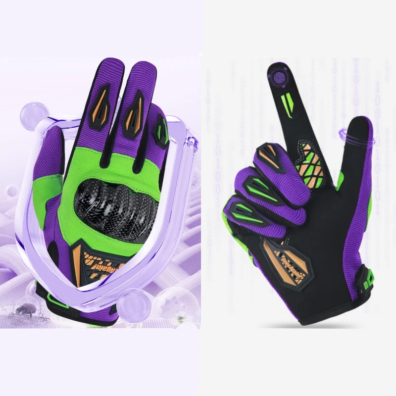 

Ones Again MG45 Motorcycle Gloves Summer Full Finger Touch Screen Gloves Multiple Colors Motocross Motorbike Cycling Gloves