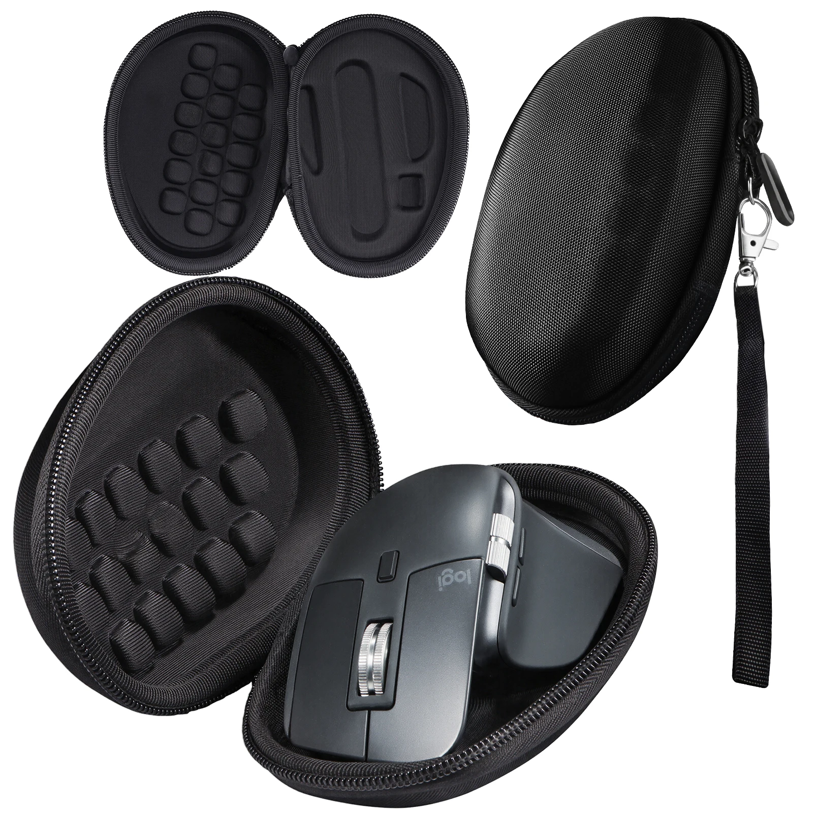 

Travel Carrying Box Gaming Mouse Storage Box Case Pouch Shockproof Waterproof Accessories for Logitech MX Master 2S Mice Pouch
