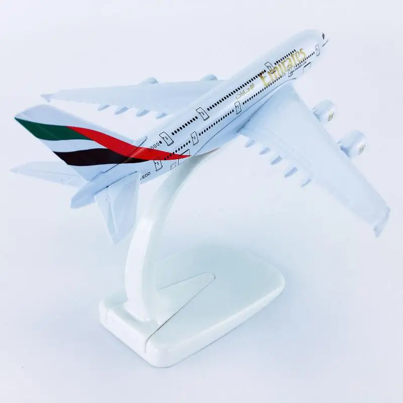 

1Set 1:400 A380 14cm Aircraft Model Metal Replica Alloy Material Plane Model Aviation Simulation Airplanes Decoration