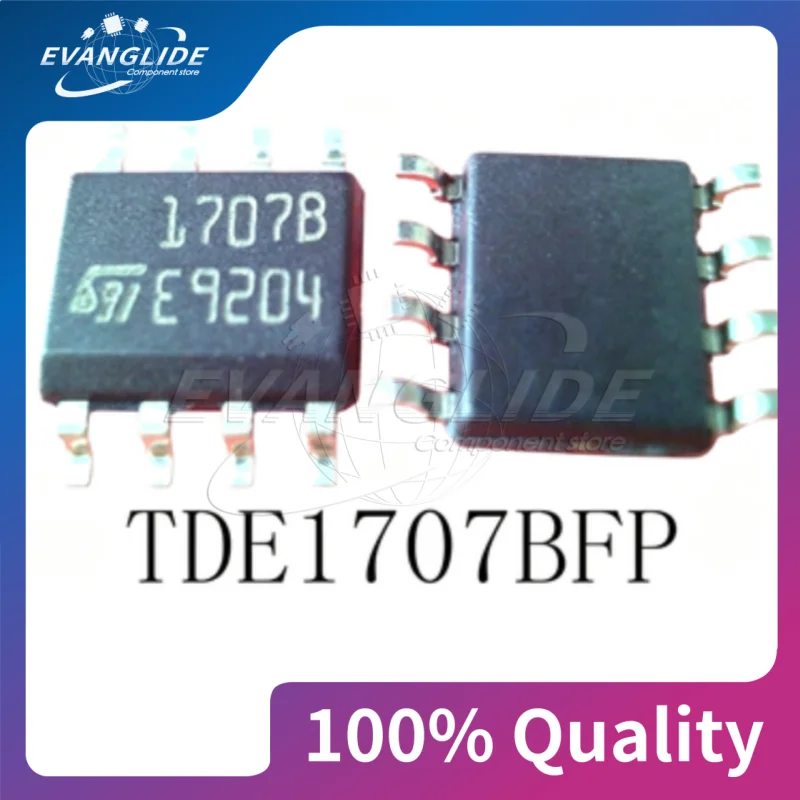 1 PCS/LOT TDE1707BFPT TDE1707BFPT TDE1707BFP MARK 1707B 17078 SOP-8