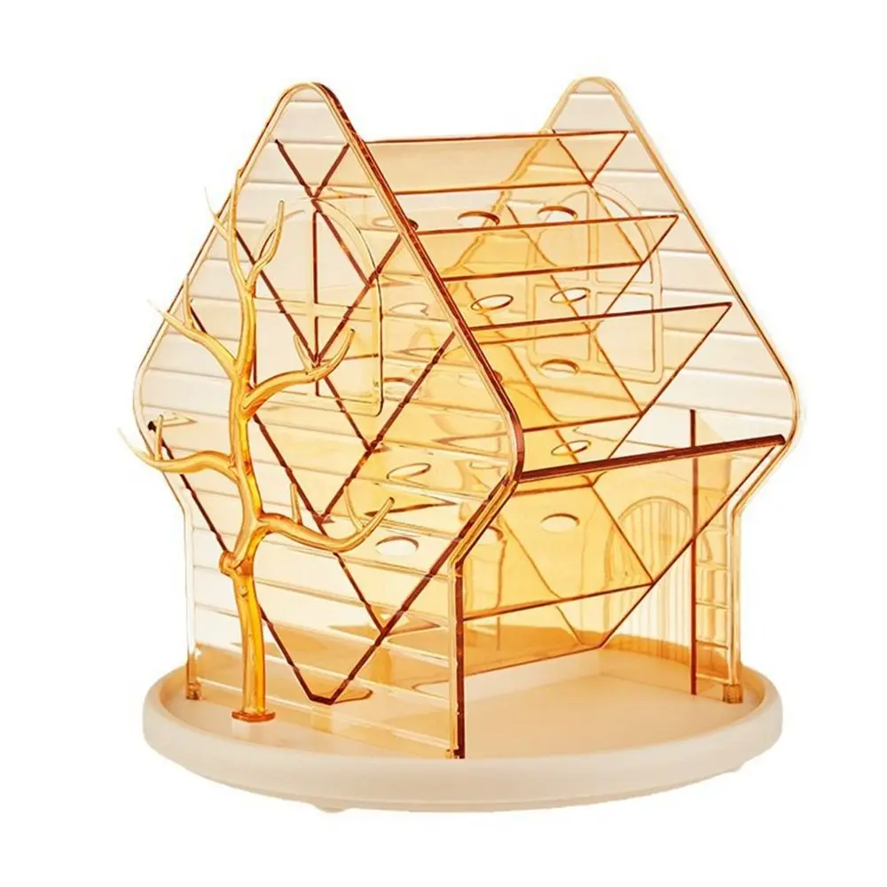 

360 ° Вращающийся органайзер для косметики, большой емкости, многофункциональная подставка для хранения макияжа, настольный органайзер для дома