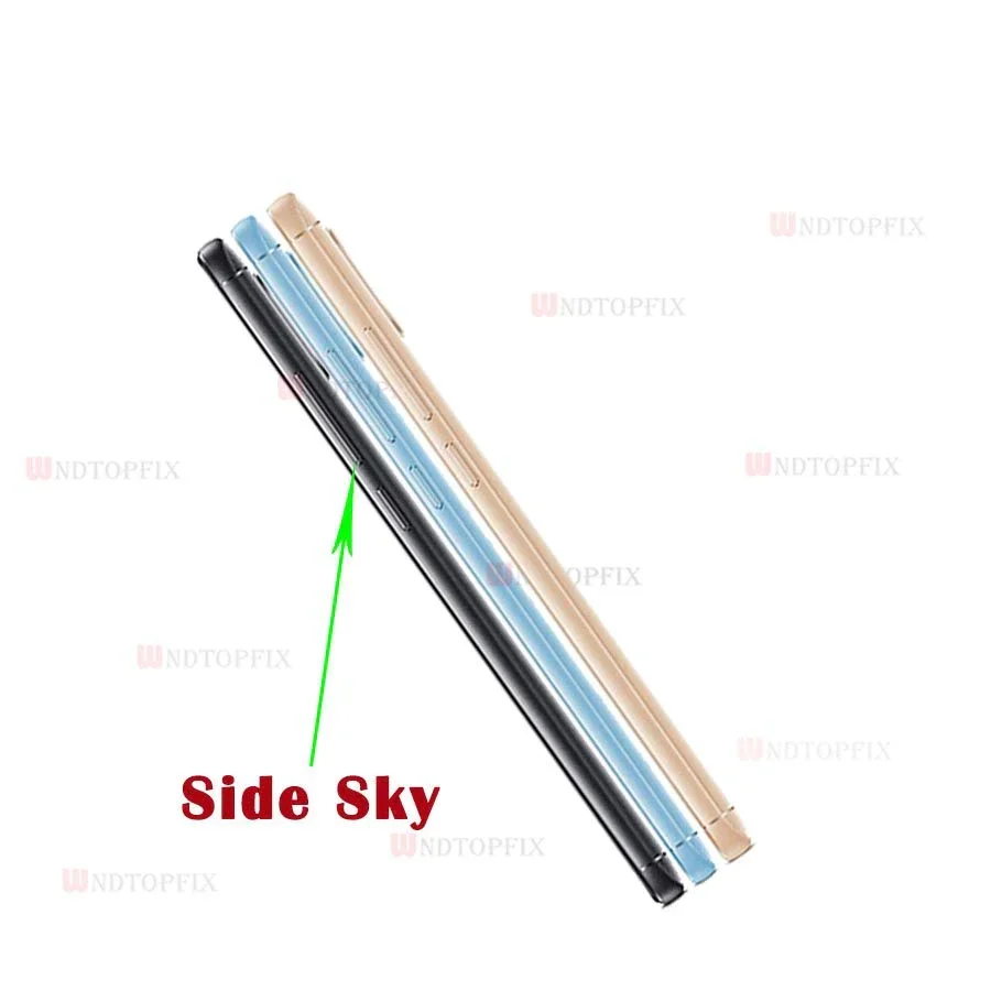 New Housing For Xiaomi Redmi Note 5 Pro Battery Cover Replacement Parts Case With Lens Buttons Note 5 Back Cover Case image 5