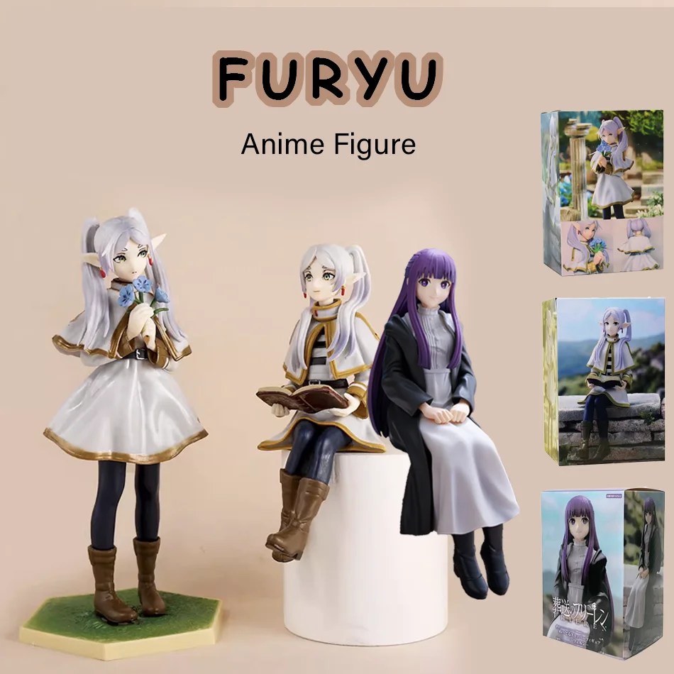 Beyond Journey's End Anime Figure Noodle Stopper Frieren Action Figure Luminasta Frieren Figurine Collection Model