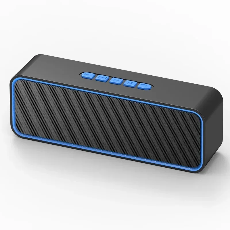 Wireless Outdoor Bluetooth Speaker HD Subwoofer English Mini Audio Speaker TWS Bluetooth Speaker Support TF USB Disk FM AUX