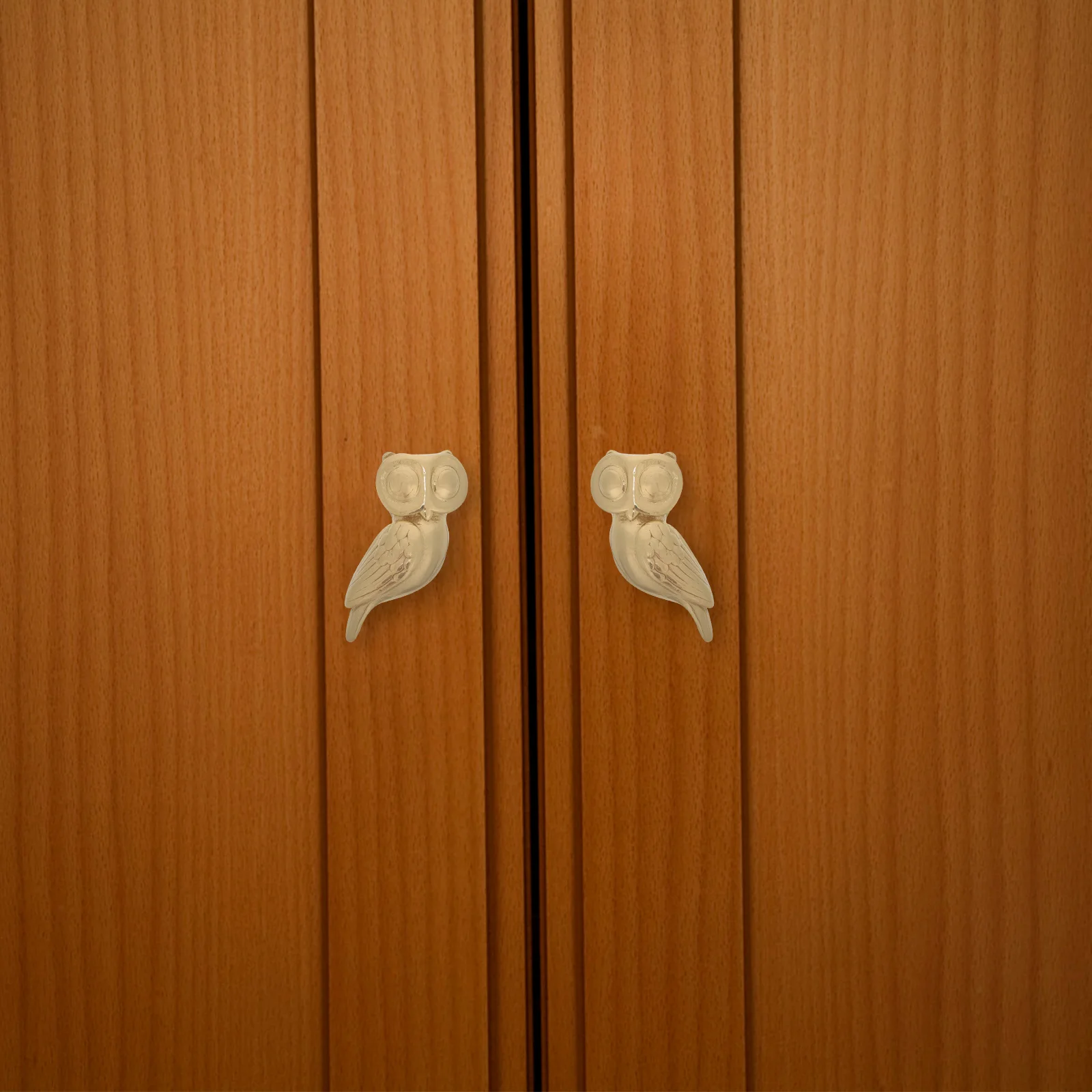 

Charming Owl Design Furniture Handle Versatile Metal Pulls for Drawers Wardrobes Cabinets Rustic Modern Door Handle