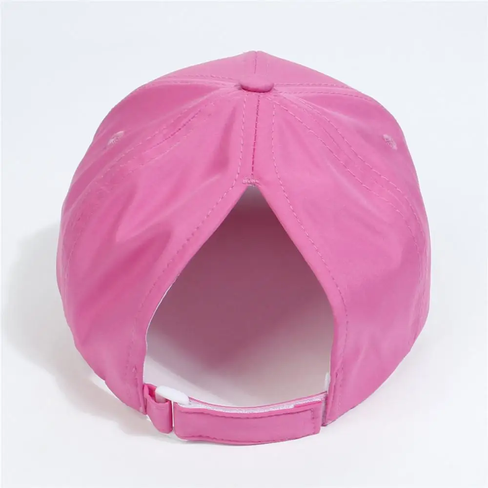 Quick Drying Snap Cap Mother &  Daughter High Messy Bun Ponycap Parent-Unisex Hat Ponytail Baseball Cap Baseball Cap