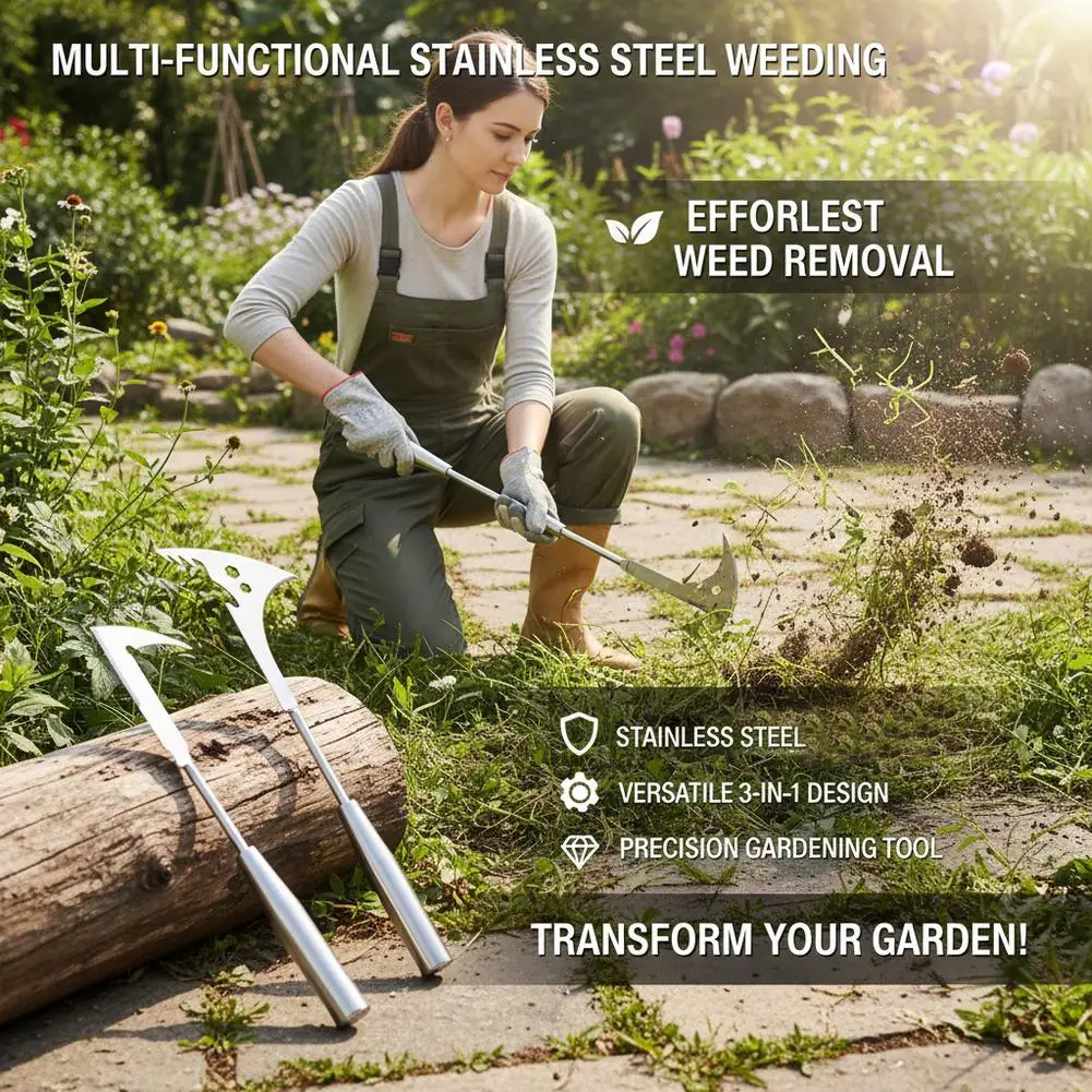 Brick Crevice Weeding Tools Multifunctional Household Courtyard Stone Crevice Weed Cleaning Lawn Mower Blade - view 4