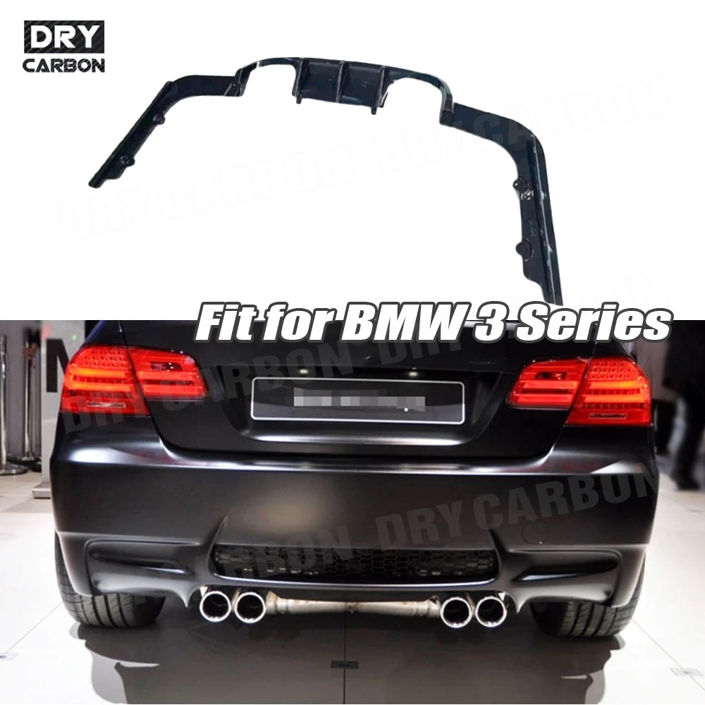 

V Style Body Kits Accessories for BMW E92 E93 M3 2009 2010 2011 2012 Car Rear Diffuser Bumper Spoiler Rear Splitters Canards