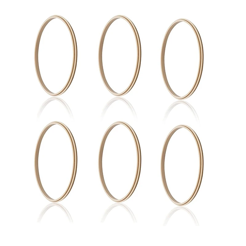 

6Pcs Replacement Gasket Rings For Simple Modern 40 Oz Tumbler,Leak-Proof Replacement Lid Seals Gaskets