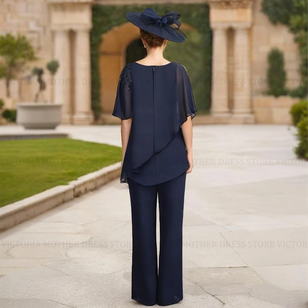 VICTORIA بذلة مخصصة رائعة فستان أم العروس 2025 مطرز بالخرز فساتين حفلات الزفاف للضيوف ثوب مسائي